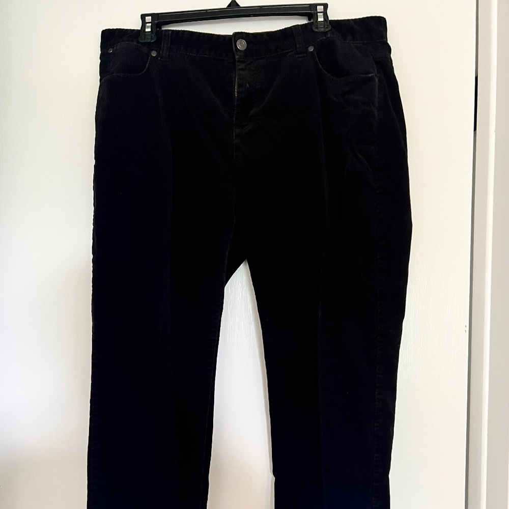 Black Corduroys